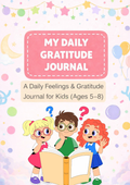 My Daily Gratitude Journal for Kids (Ages 5–8) instant download!