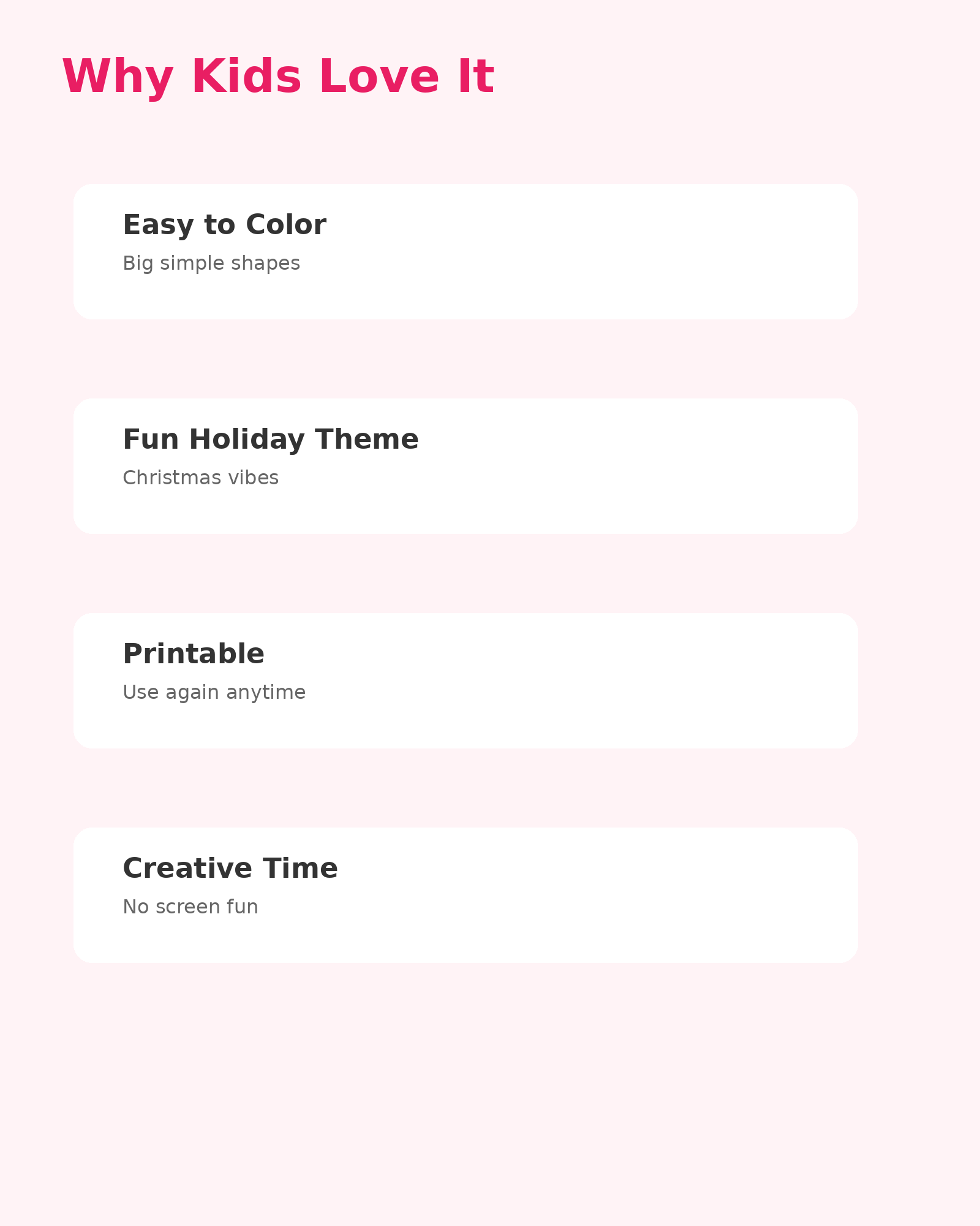 Christmas Coloring Book for Kids – Printable Holiday Fun
