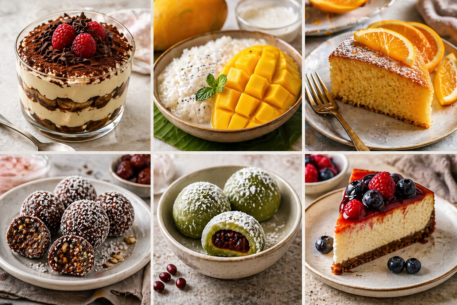 Healthy Desserts from Around the World: 50 Easy Recipes for Guilt-Free Global Sweets.: "Quick and Easy Global Desserts Made Healthy with Everyday...