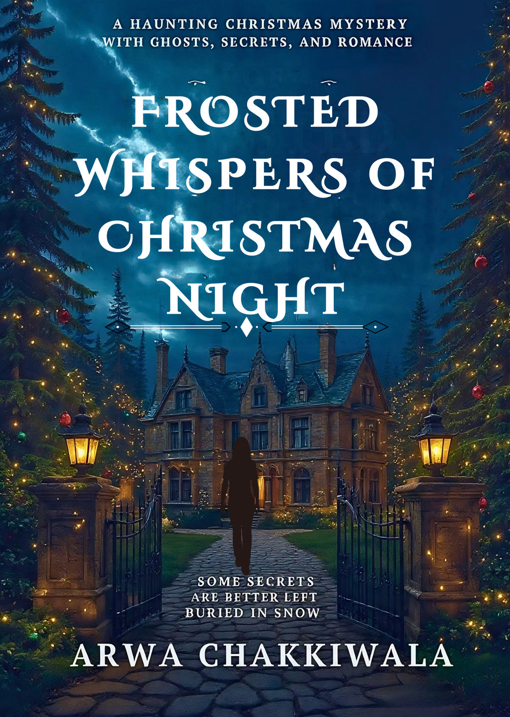 Frosted Whispers of Christmas Night -: A Haunting Christmas Mystery with Ghosts, Secrets, and Romance