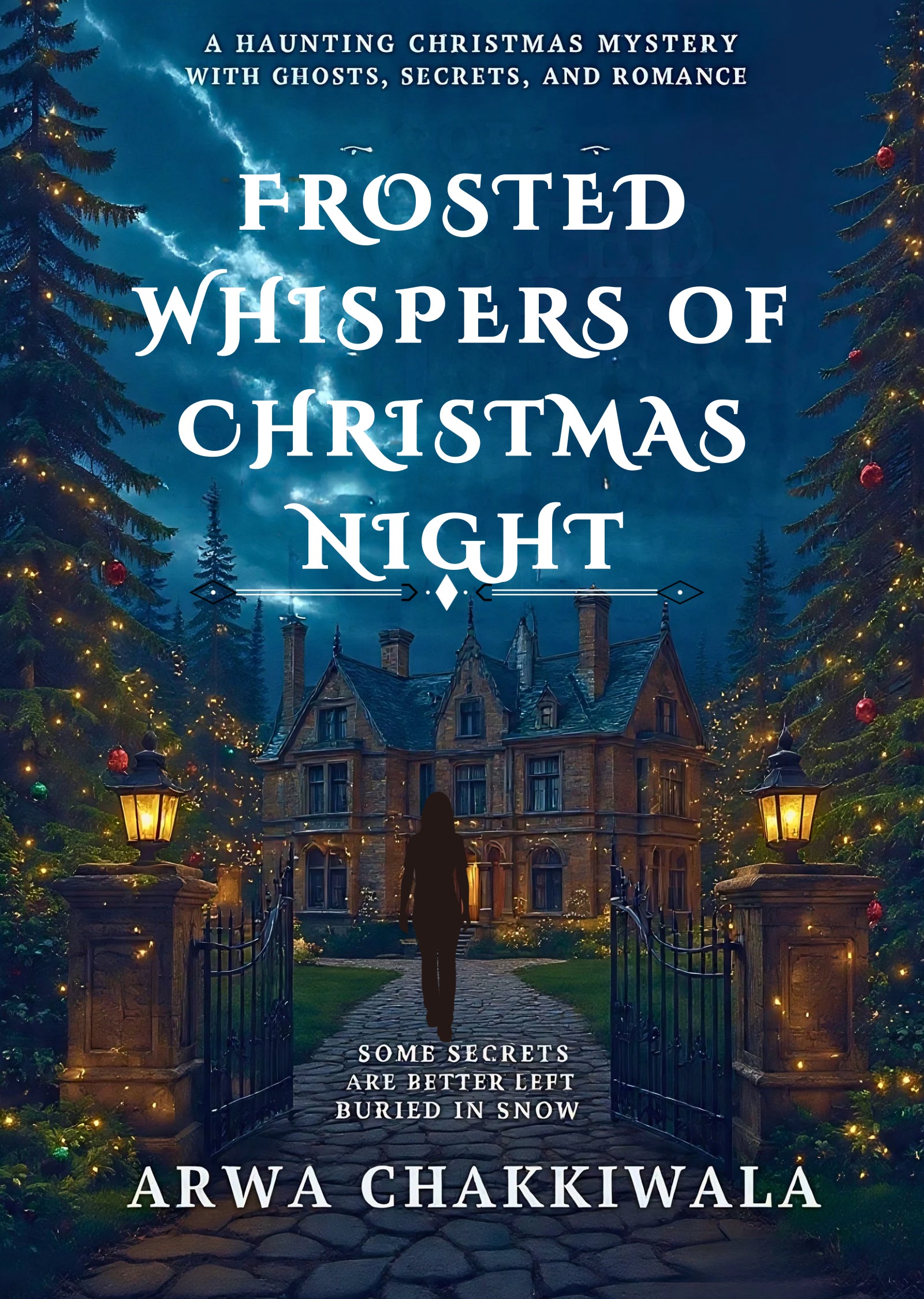 Frosted Whispers of Christmas Night -: A Haunting Christmas Mystery with Ghosts, Secrets, and Romance