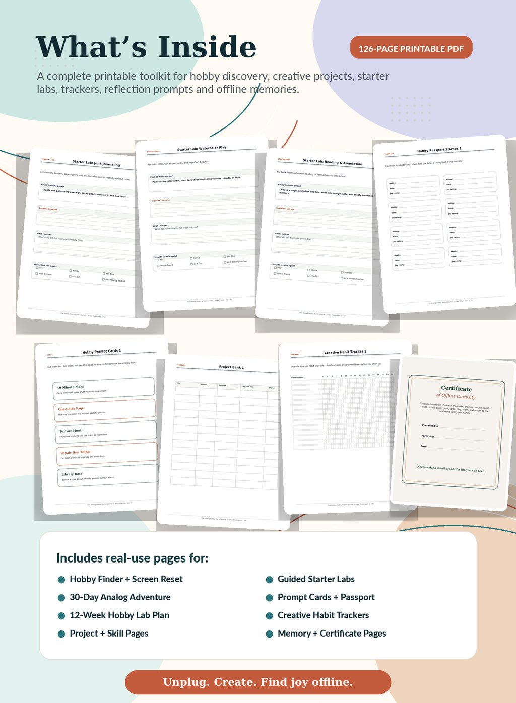 The Analog Hobby Starter Journal