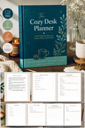 THE COZY DESK PLANNER - A soft productivity planner