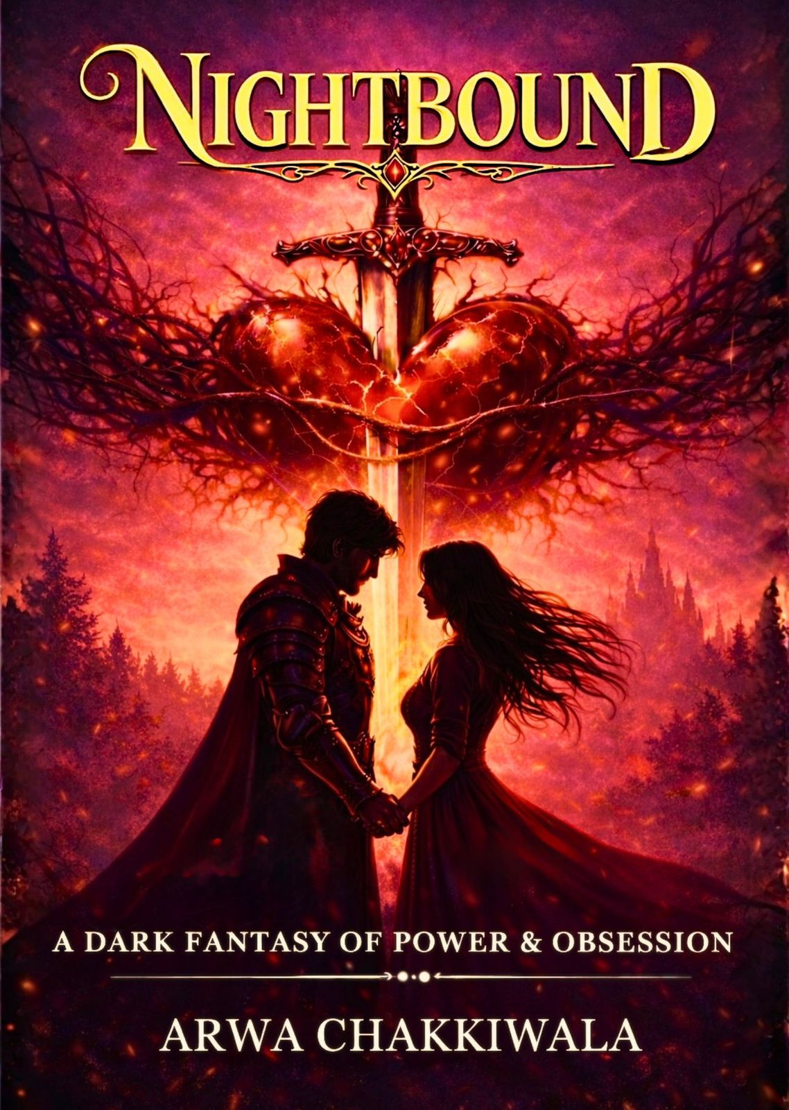 NIGHTBOUND-#newrelease A Dark Fantasy Romance of Power, Obsession & Betrayal :A Morally Grey Prince Fantasy Romance