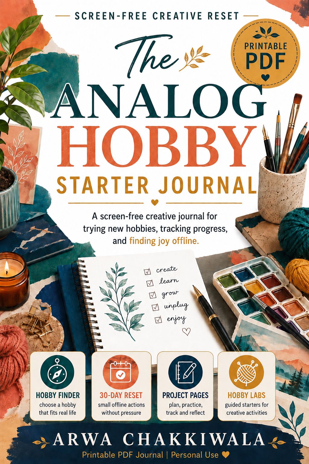 The Analog Hobby Starter Journal