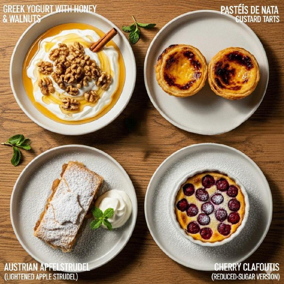 Healthy Desserts from Around the World: 30 Easy Recipes for Guilt-Free Global Sweets.: "Quick and Easy Global Desserts Made Healthy with Everyday...