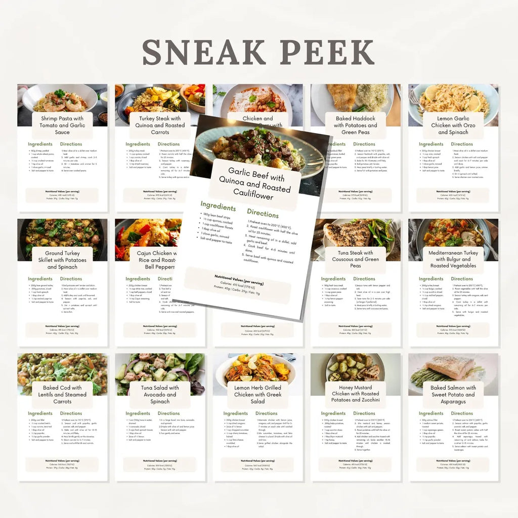 100 High-Protein Fat Loss Meal Prep Recipes