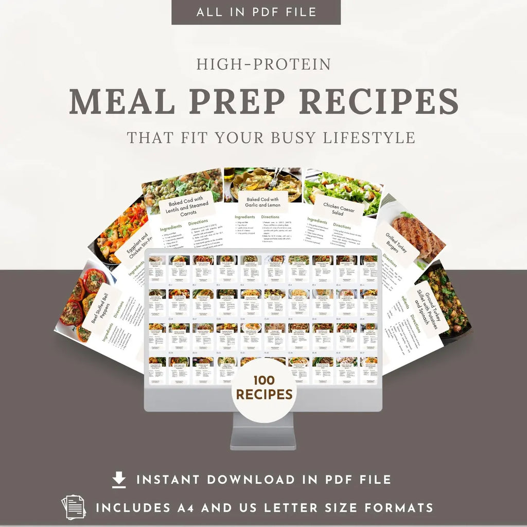 100 High-Protein Fat Loss Meal Prep Recipes
