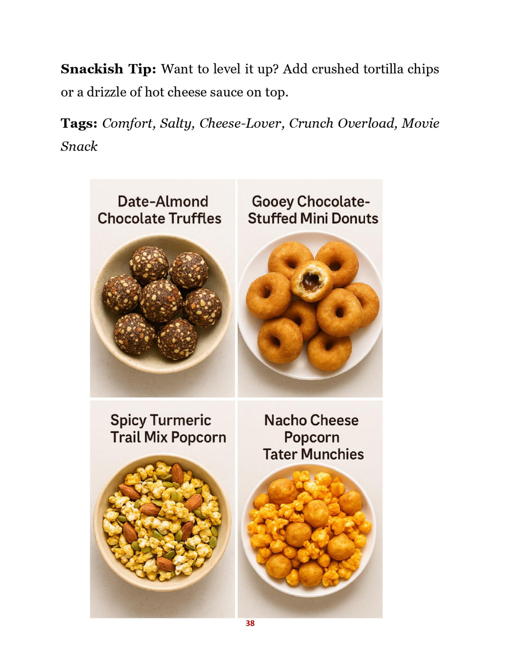 Snackish – Quick Snack Recipes | Digital E-book